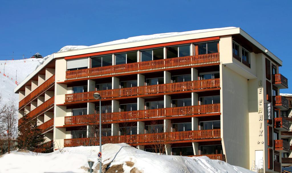 Hotel Eliova Le Chaix Alpe d'Huez Exteriör bild
